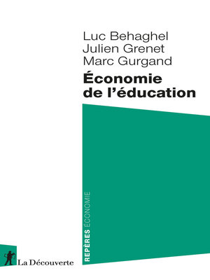 cover image of Économie de l'éducation